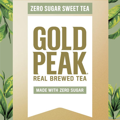 Gold Peak Zero Sugar Sweet Tea Bottles, 16.9 fl oz, 12 Pack