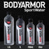 BODYARMOR SportWater High Alkaline Electrolyte Water, pH 9+ for Optimal Hydration, 1 Liter (Pack of 12) - BODYARMOR