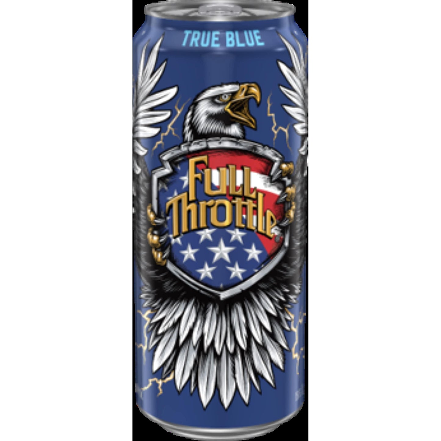 Full Throttle True Blue Energy Drink - 24 Cans of 16oz Refreshing Power