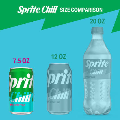 Sprite Chill Mini Cans, 7.5 fl oz, 6-Pack