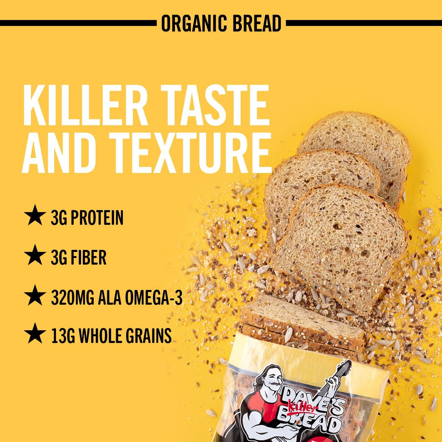 Dave's Killer Bread Good Seed Organic Thin-Sliced Loaf, 13g Whole Grains, 20.5 oz - Dave's Killer Bread