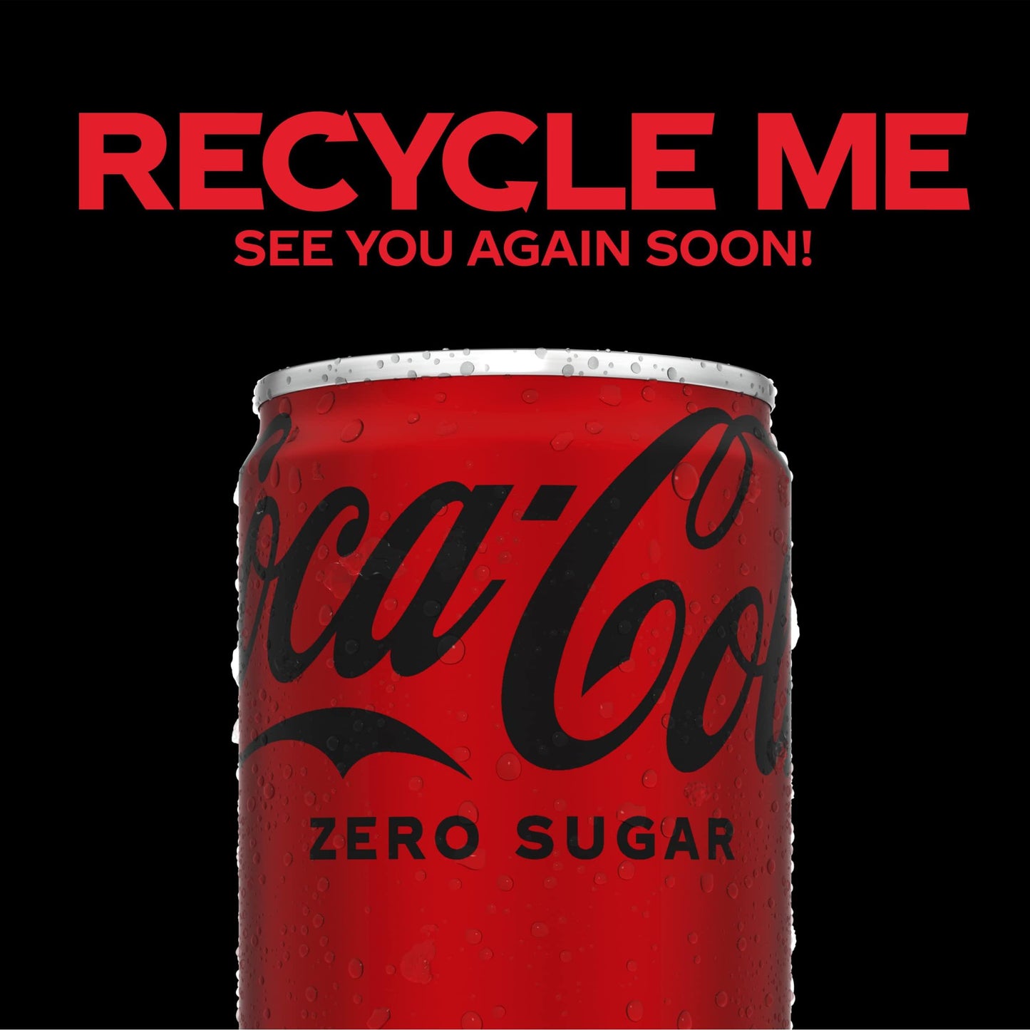 Coca-Cola Zero Sugar Mini Can Pack, 10 Count, 7.5 fl oz Each