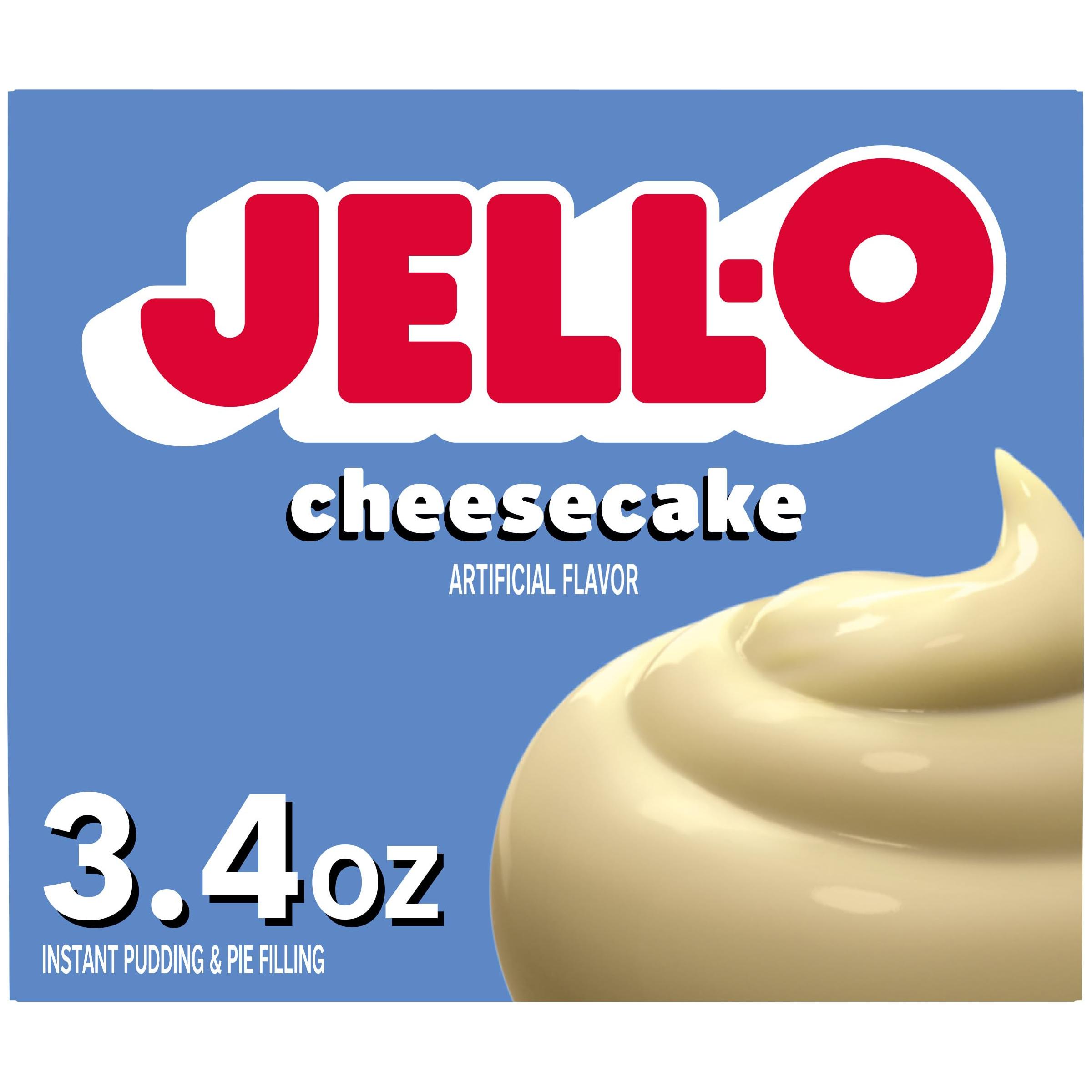 Creamy Cheesecake Instant Pudding & Pie Filling Mix, 3.4 oz Box - Jell-O