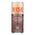 Rise Brewing Co. Mocha Latte Nitro Cold Brew Coffee, Mocha Latte - Case of 12 - 7 oz - Rise Brewing