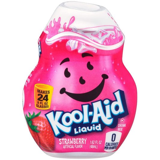 Kool Aid Strawberry Liquid Drink Mix (1.62 Oz Bottle)