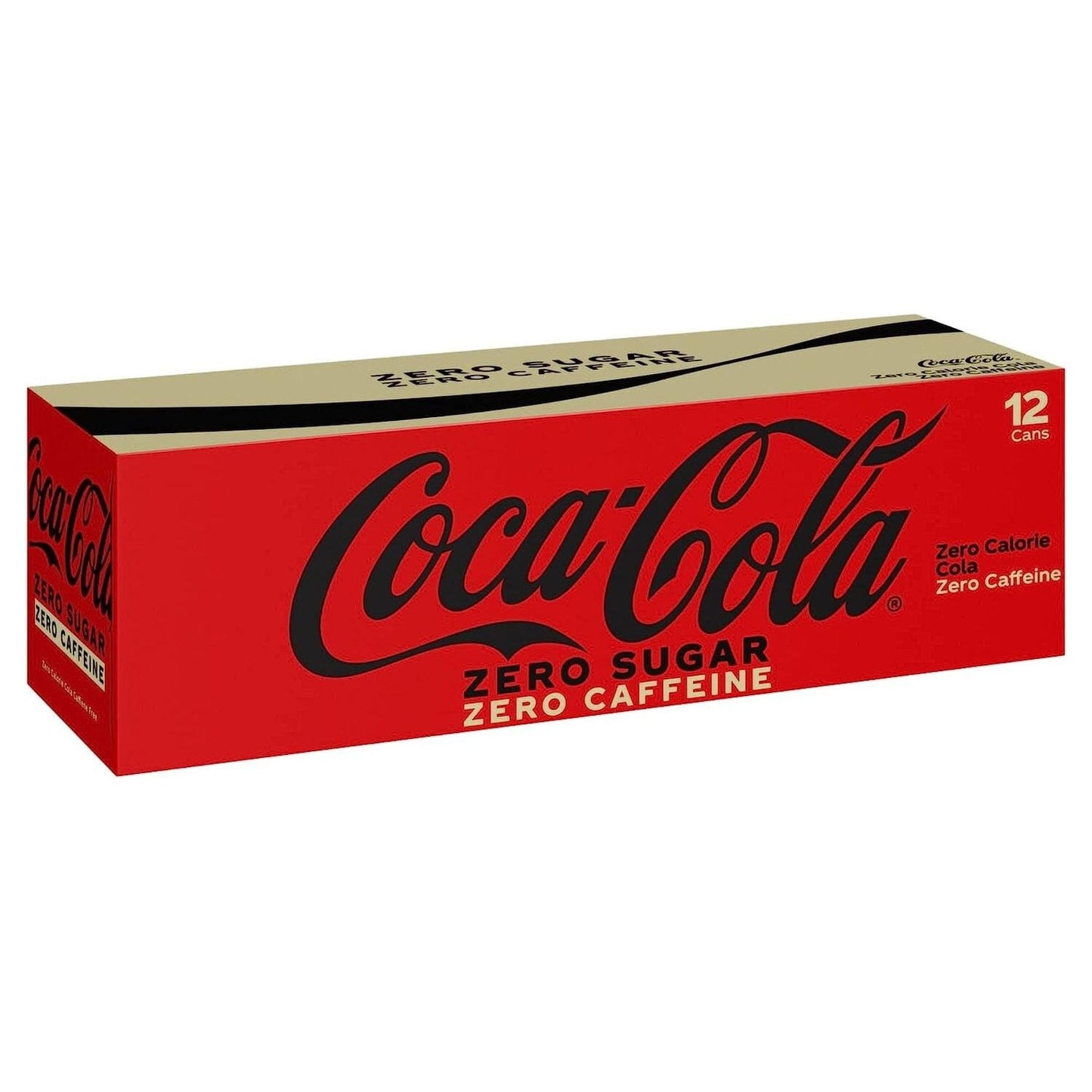 Caffeine-Free Coke Zero Soda - 12 oz Cans, 12 Pack