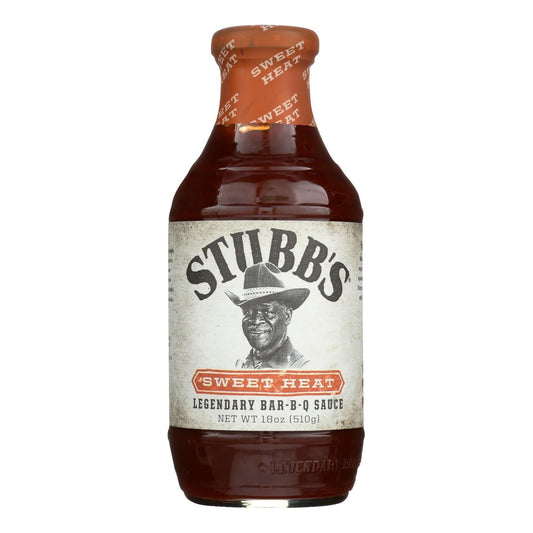 Stubb's Sweet Heat BBQ Sauce - 18oz Bottles, 6-Pack