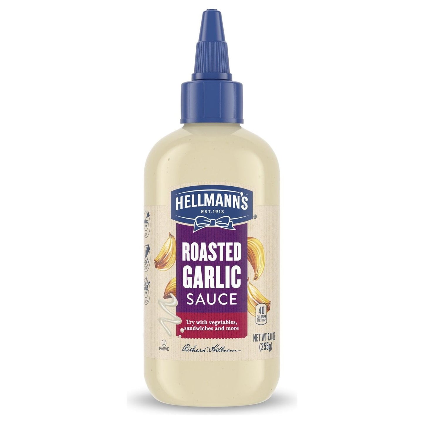 Hellmann's Gluten Free Roasted Garlic Dressing, 9 oz Bottle