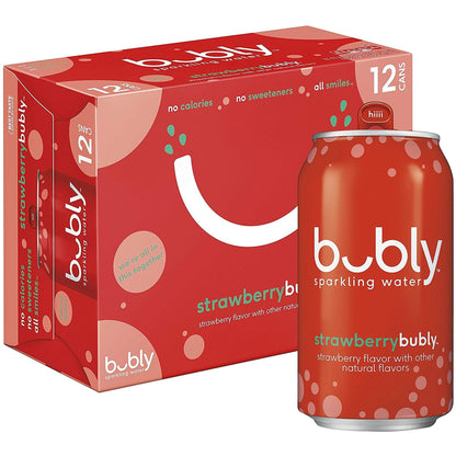 Bubly Sparkling Water, Mango Pineapple, 12 Fl Oz (pack of 12)