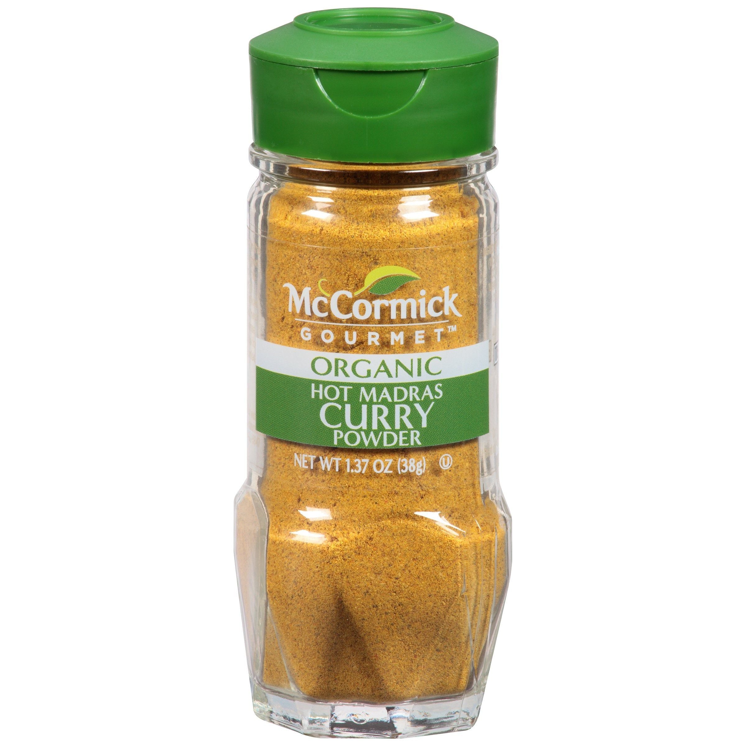 McCormick Organic Hot Madras Curry Spice Blend 1.37 oz (3-Pack) - Unbranded