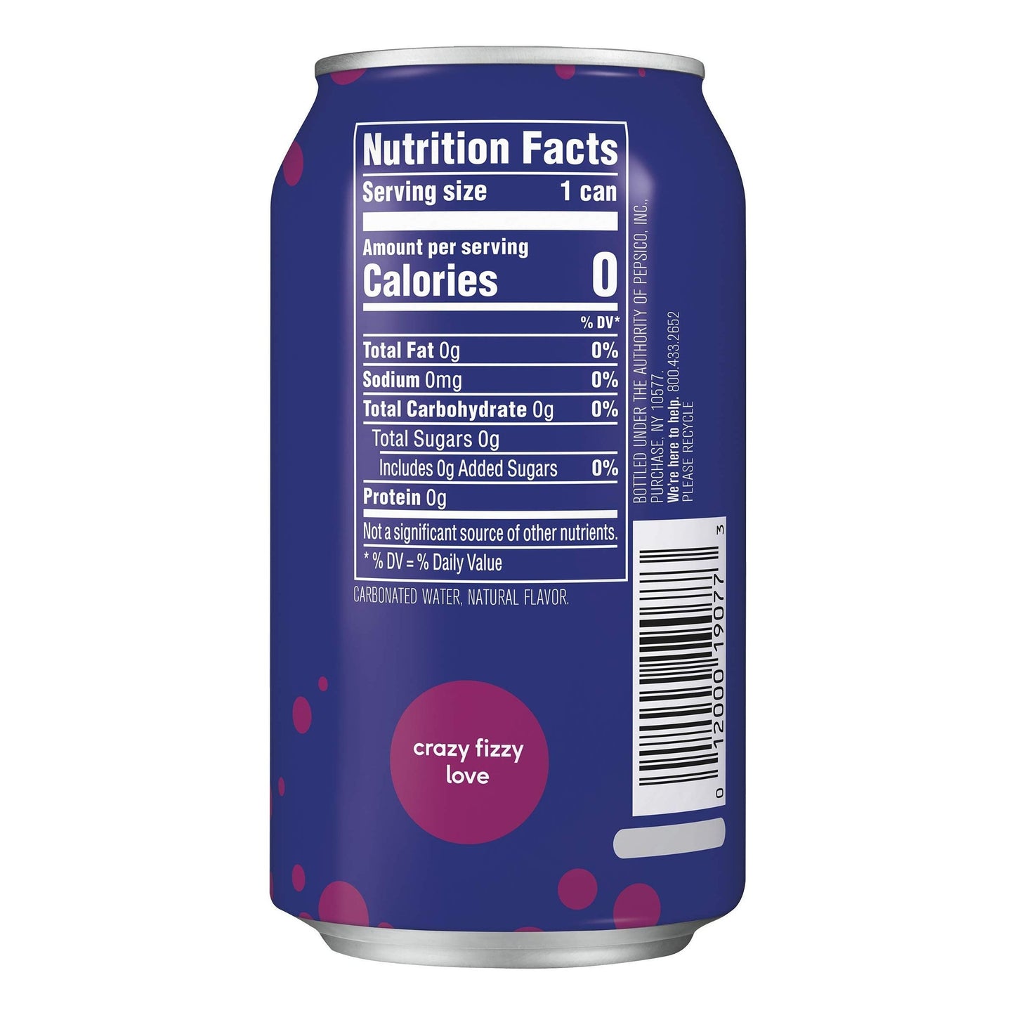 Bubly Sparkling Water, 12 fl oz Cans, Blueberry Pomegranate, 18 Count