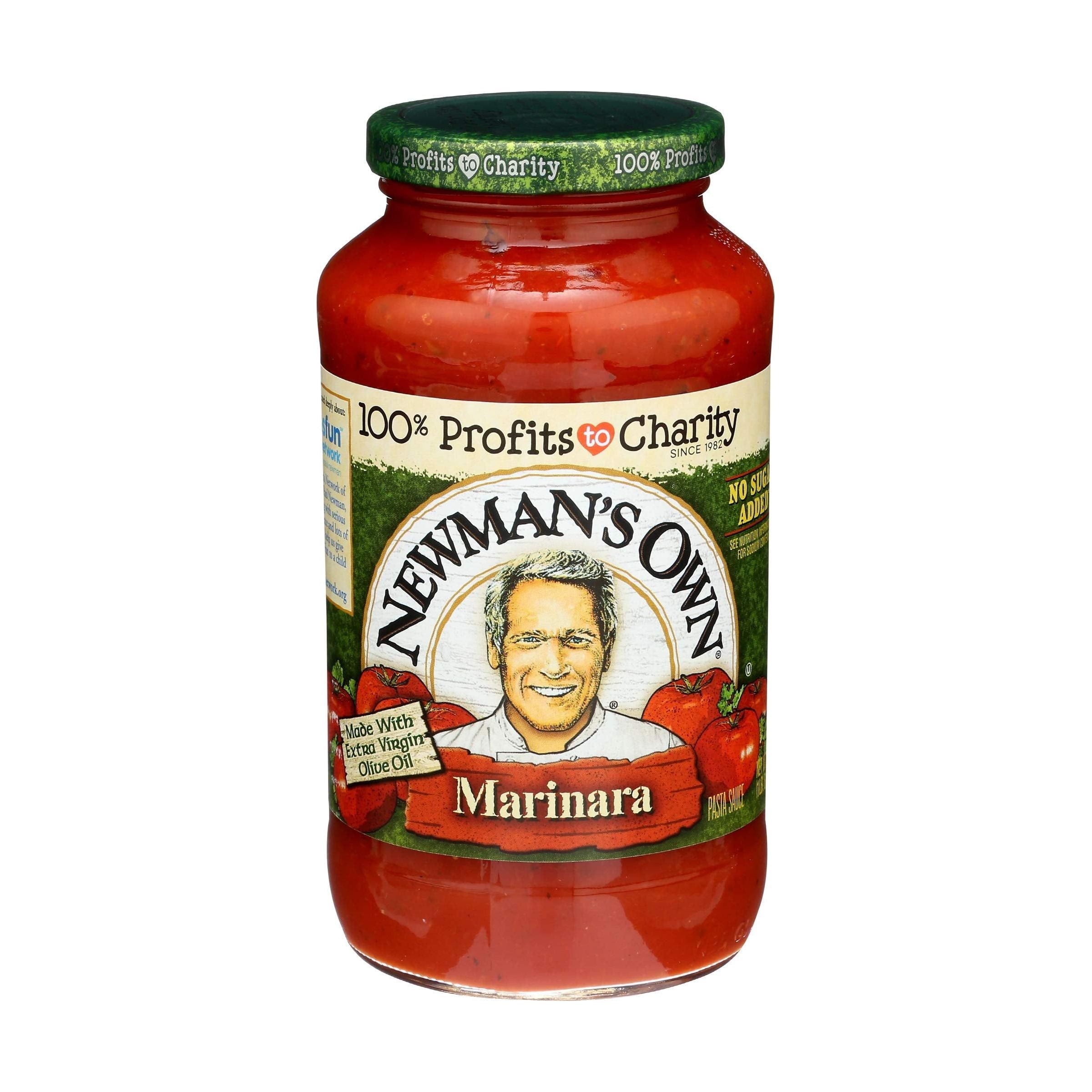 Newman's Own All-Natural Marinara Sauce, 24 oz Jar - Newman's Own