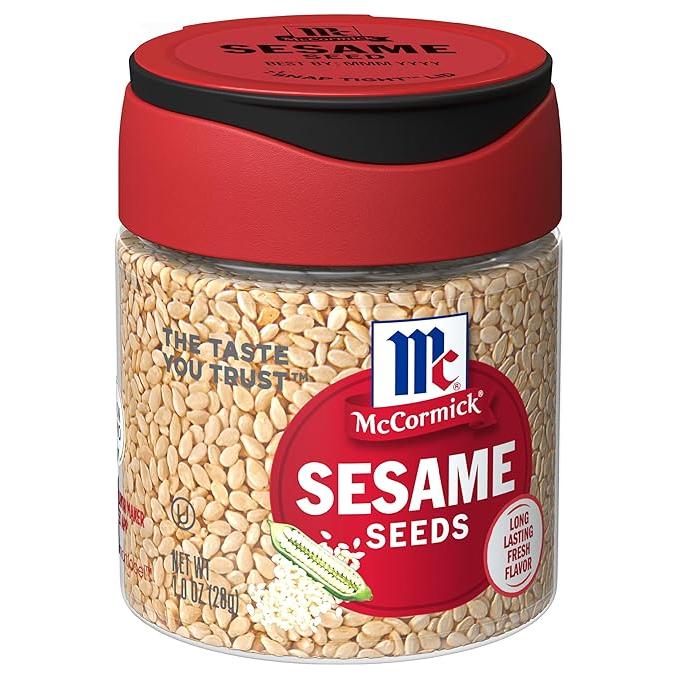 McCormick Nutty Sesame Seeds, 1 oz (6 Pack) - McCormick