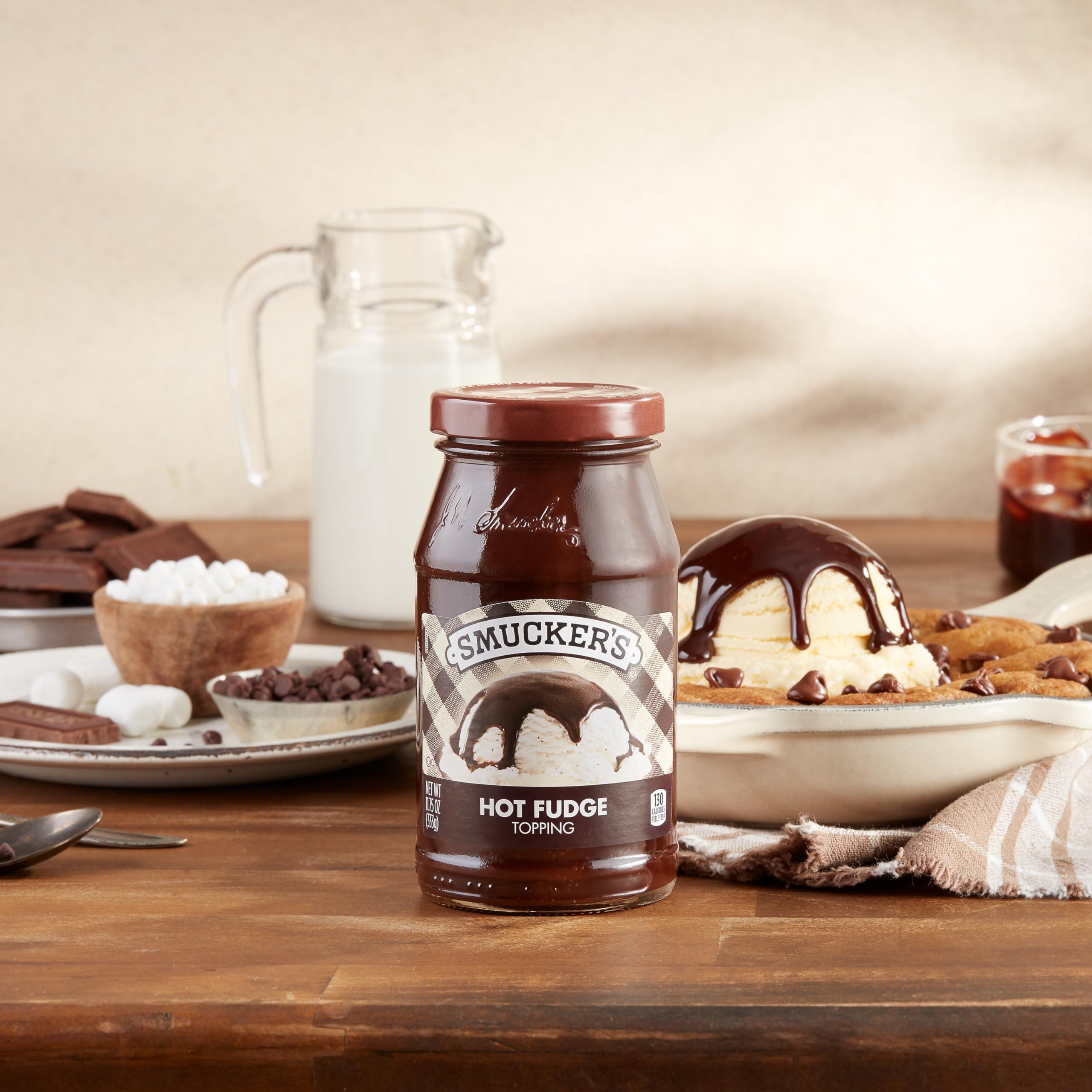 Smucker's Rich Hot Fudge Topping, 11.75 oz Jar - Smucker's