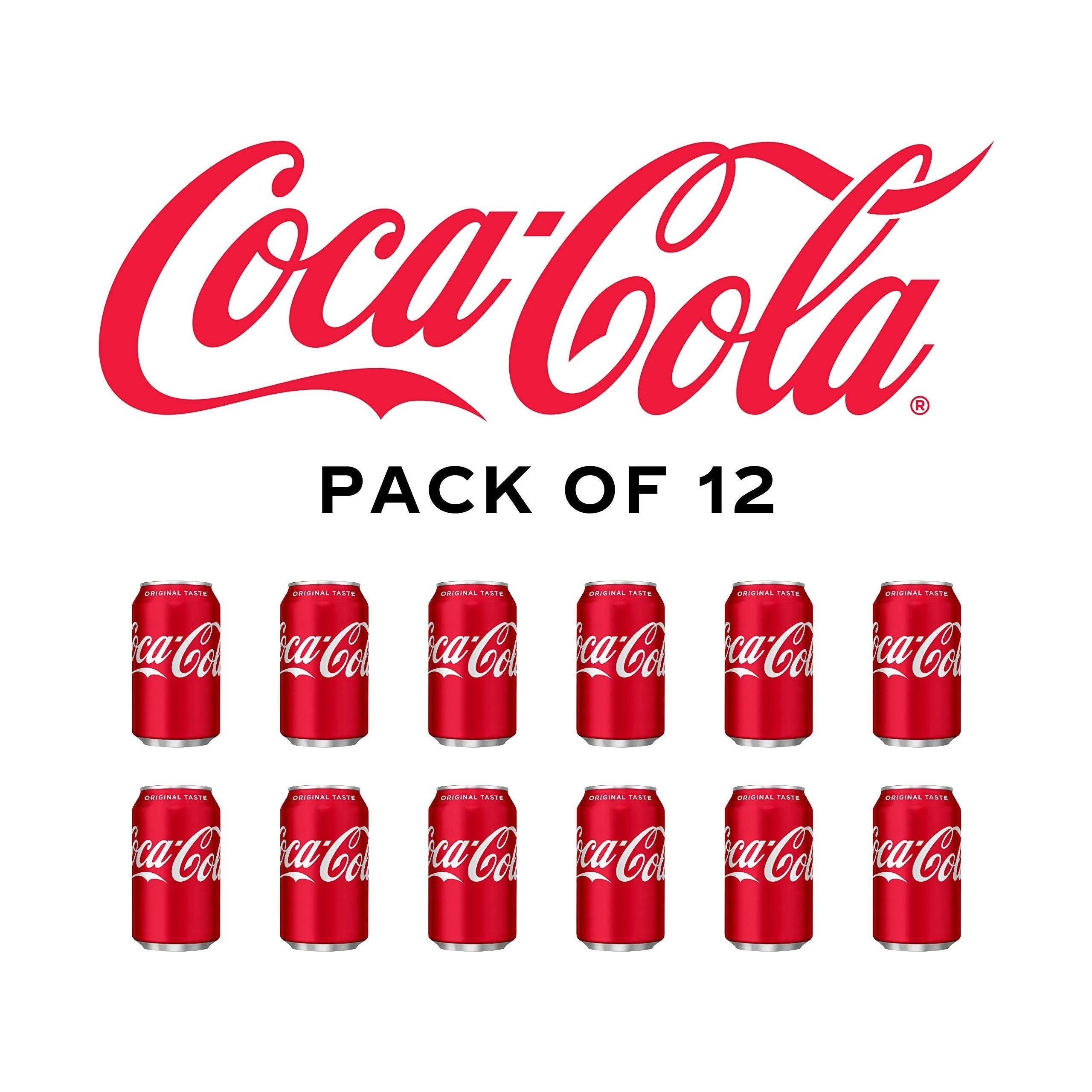 Coca-Cola Classic Refreshment Pack, 12 oz Cans, 12 Count - Coca-Cola