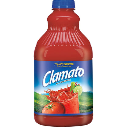 Clamato Original Tomato Cocktail Mixer, 64 fl oz, Bottle