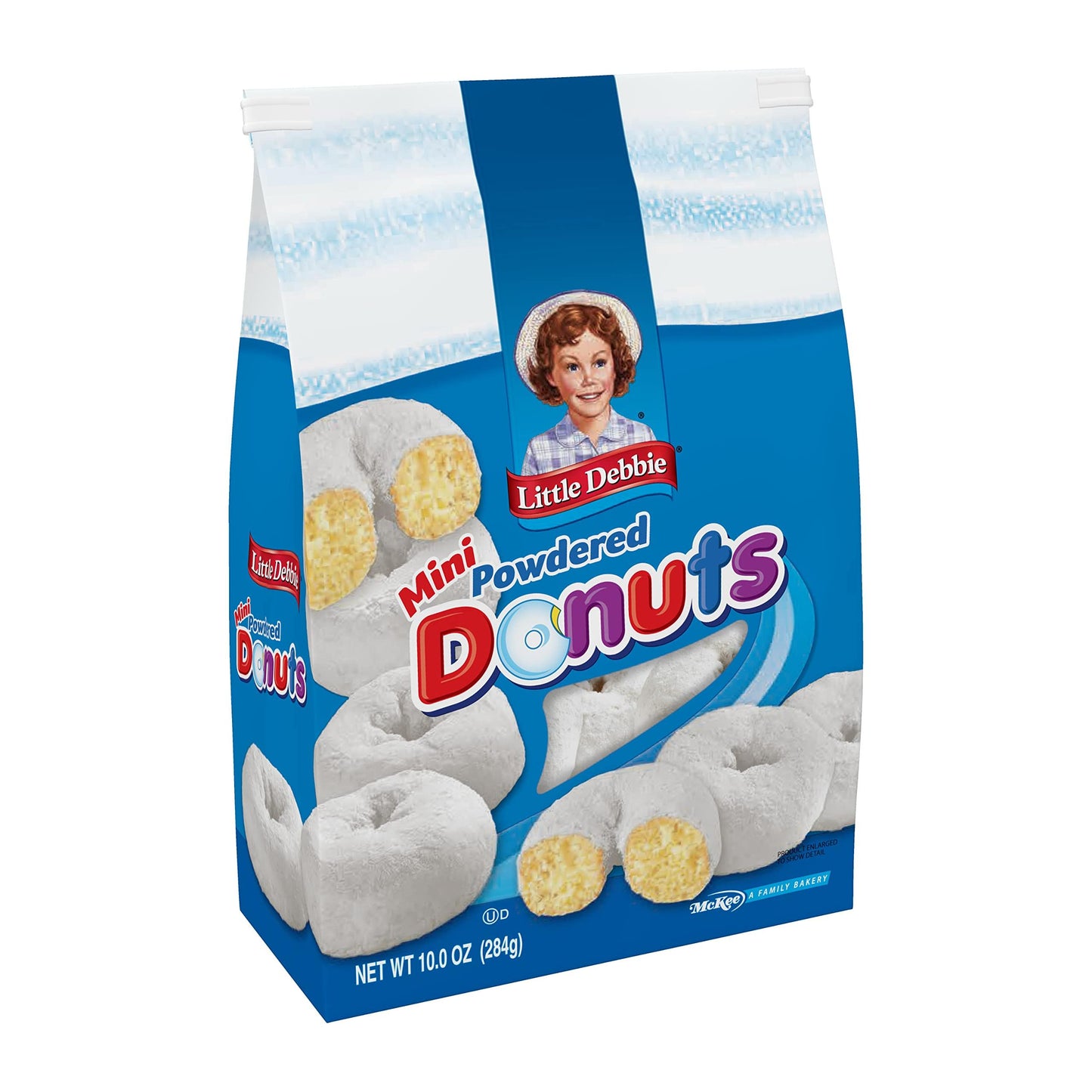 Little Debbie Mini Powdered Donuts - 10 oz Bag