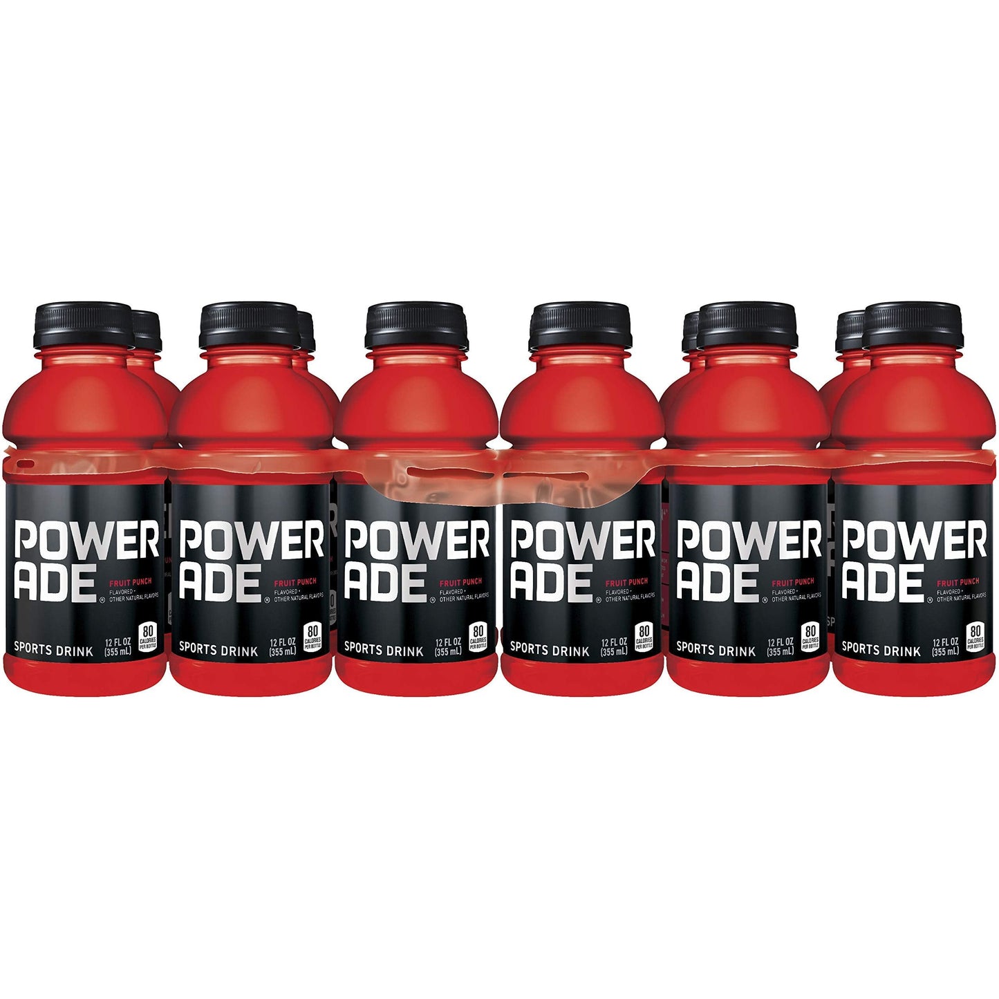 POWERADE Fruit Punch Beverage, 12 oz, 12 Count Pack