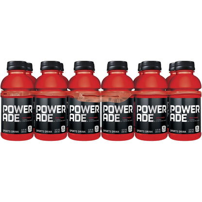 POWERADE Fruit Punch Beverage, 12 oz, 12 Count Pack