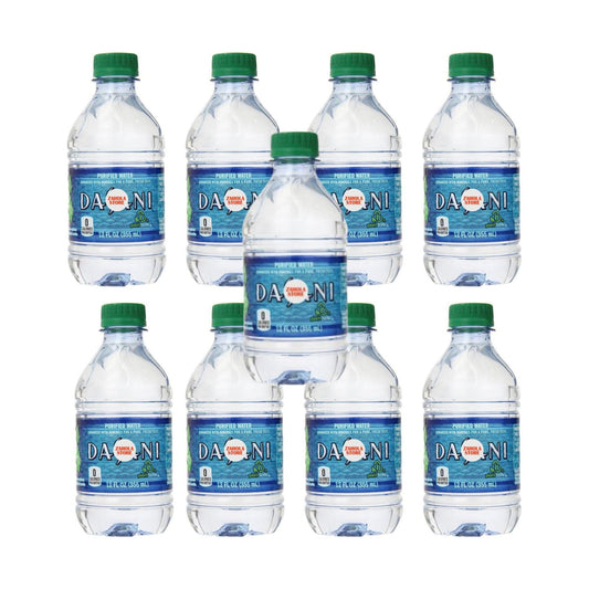 Dasani Purified Water 12 Fl. Oz. - Value Pack of 8 Bottles - Coca-Cola