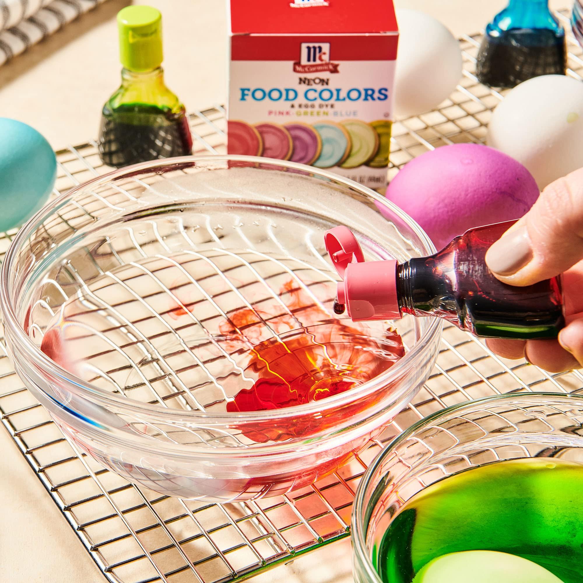 McCormick Neon Food Coloring & Easter Egg Dye Set, 1.5 fl oz - McCormick