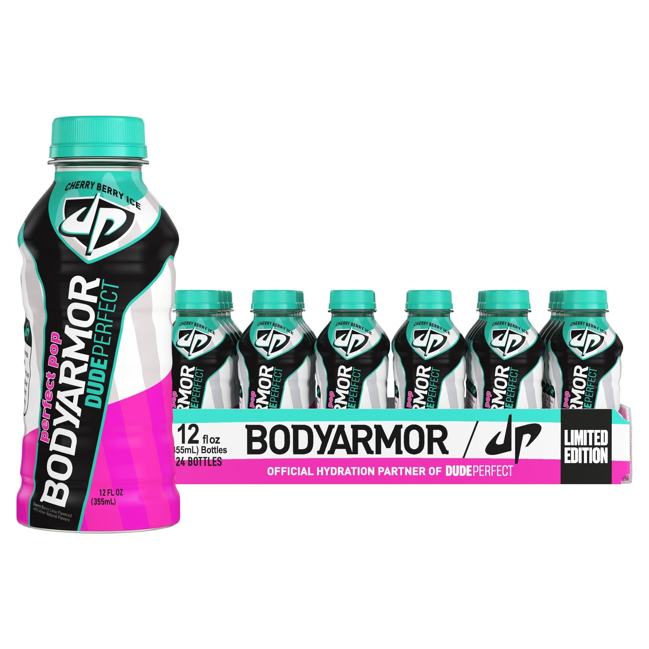 BODYARMOR Dude Perfect Cherry Berry Freeze Sports Drink, 12 fl oz, 24 Count Pack - BODYARMOR