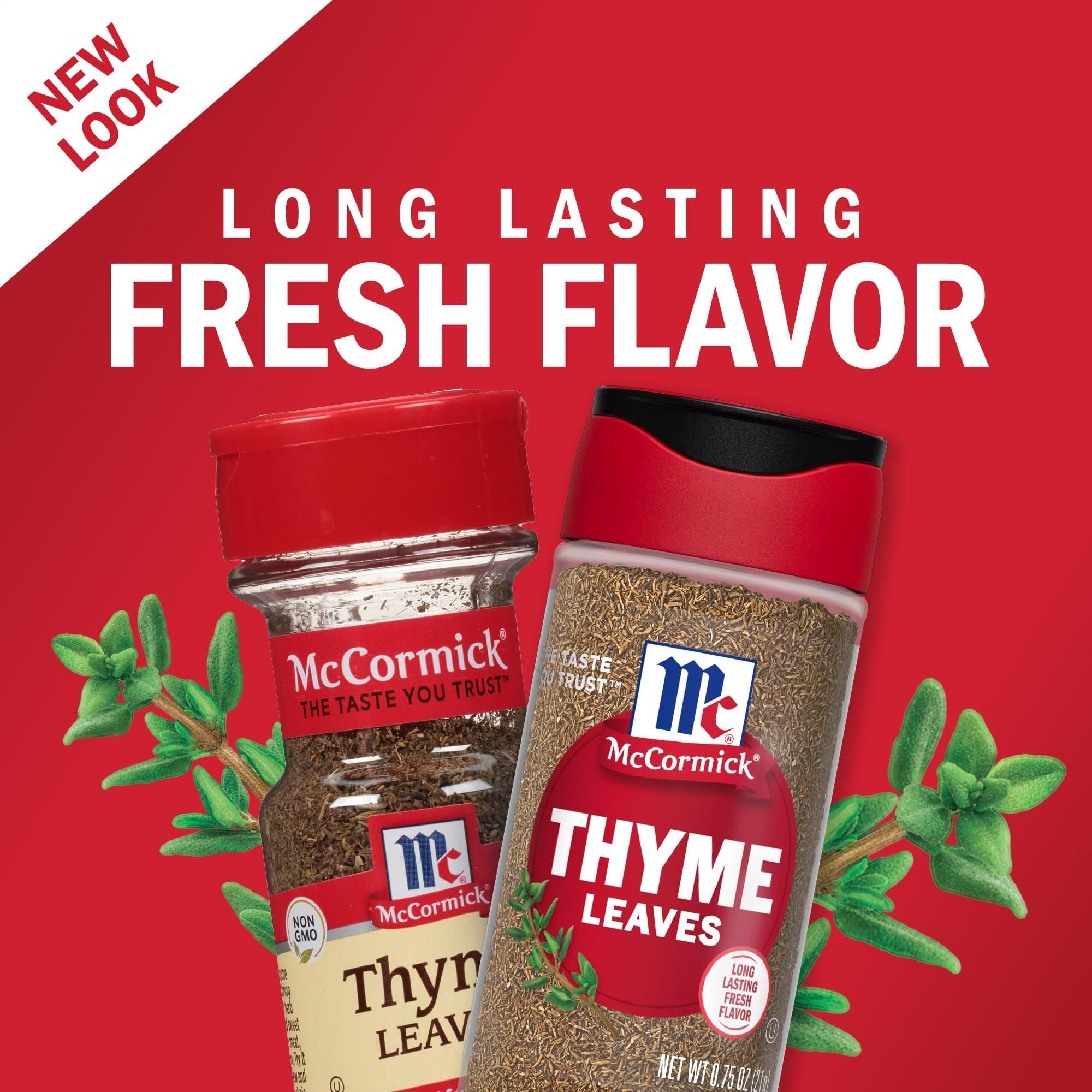 McCormick Premium Thyme Leaves, 0.75 oz - McCormick