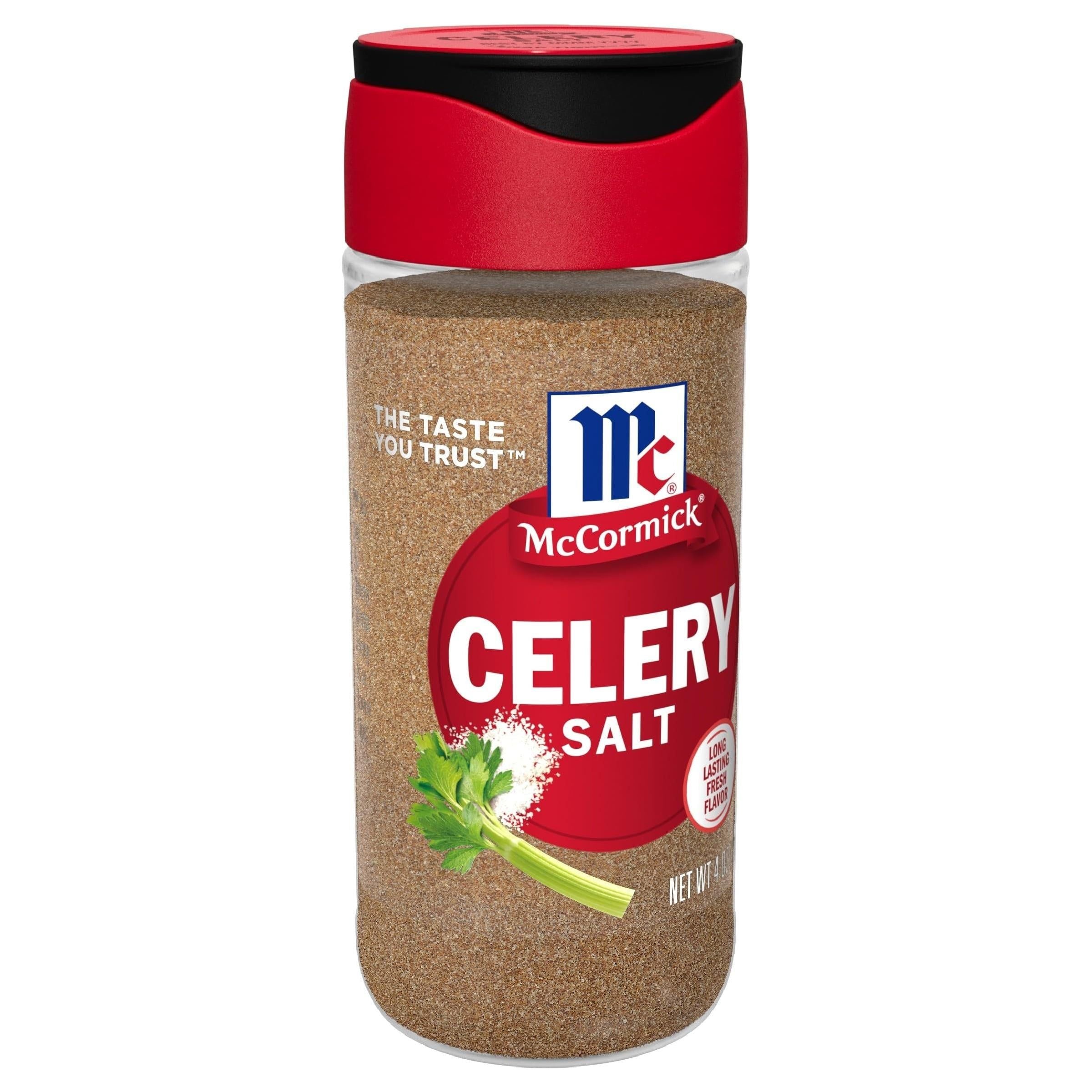 McCormick Celery Salt Seasoning, 4 oz - McCormick