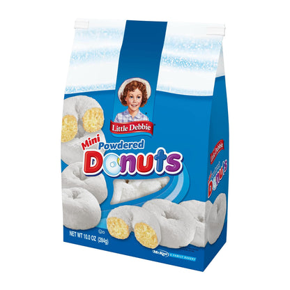 Little Debbie Mini Powdered Donuts - 10 oz Bag