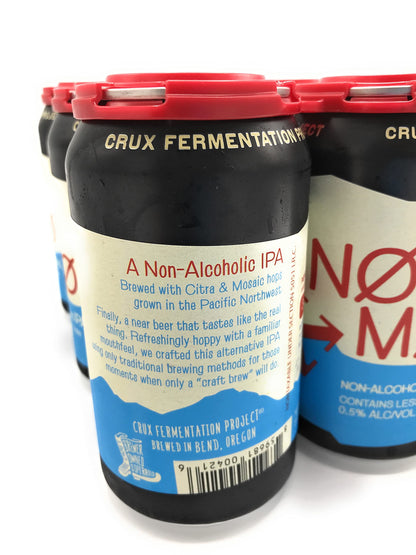 CRUX FERMENTATION PROJECT River Refresher Non-Alcoholic IPA 6-Pack Cans, 12 Oz