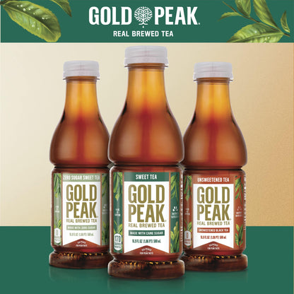 Gold Peak Tea, Sweet Tea, 16.9 fl oz, 6 Pack