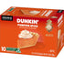 Dunkin' Pumpkin Spice Flavored Coffee, 10 Keurig K-Cup Pods - Dunkin