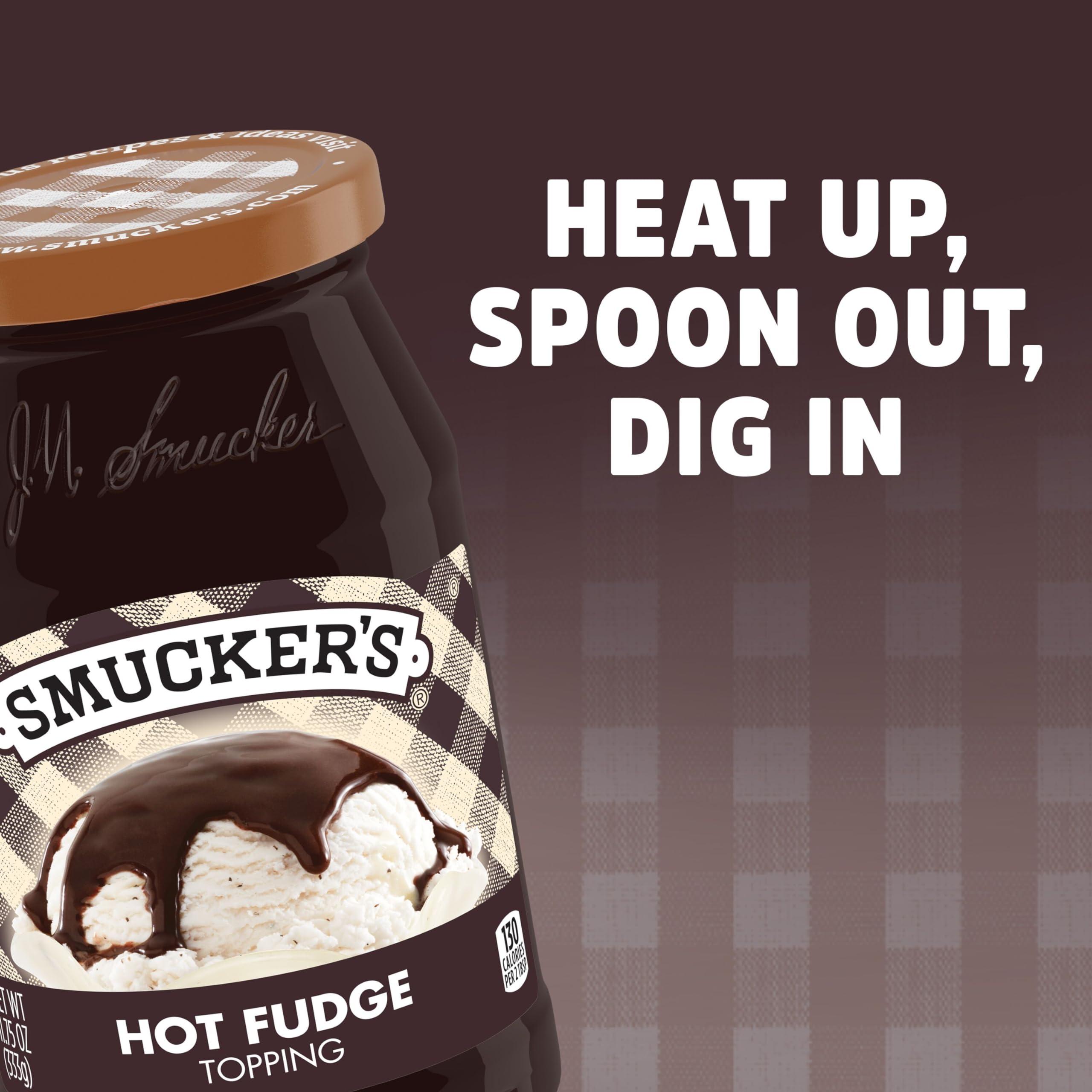 Smucker's Rich Hot Fudge Topping, 11.75 oz Jar - Smucker's