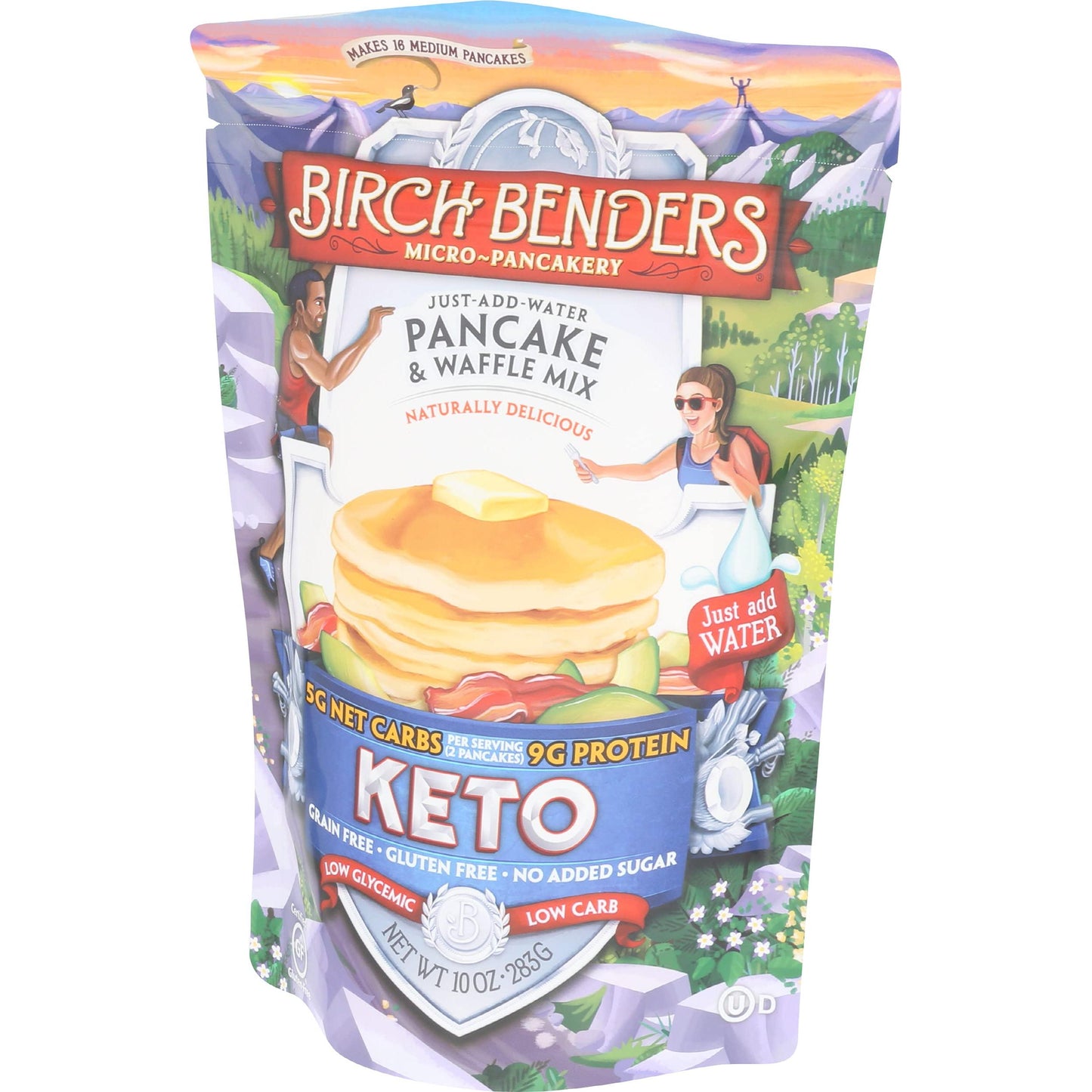 Keto-Friendly Fluffy Pancake & Waffle Mix by Birch Benders