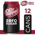 DR PEPPER Zero Calorie Soda, 12 oz Cans, 24 Count Pack