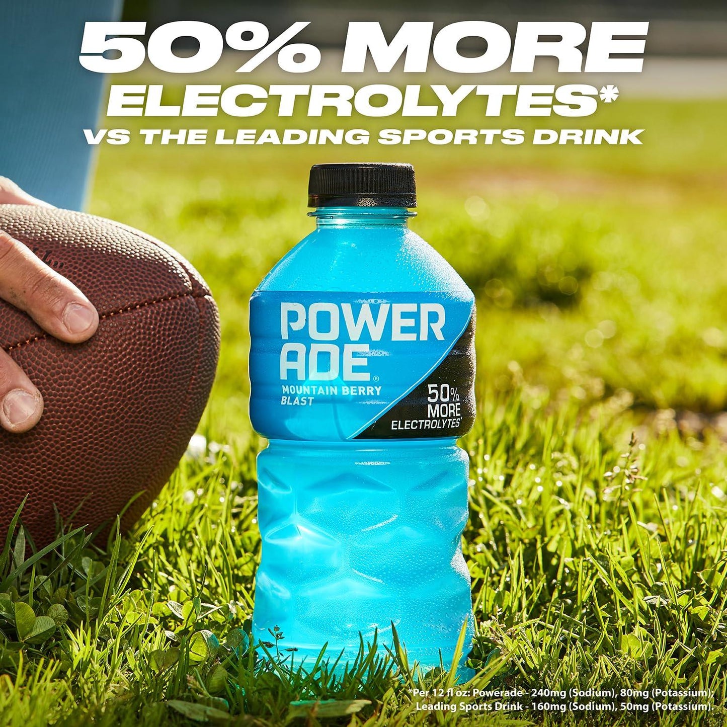 POWERADE Mountain Berry Blast Sports Drink - 20 oz Bottle (24-Pack)