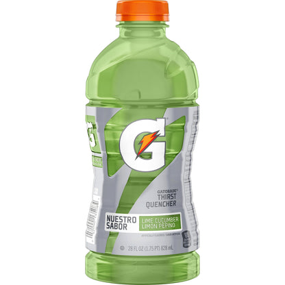 Gatorade Lime Cucumber Thirst Quencher, 28 Fl Oz Bottle