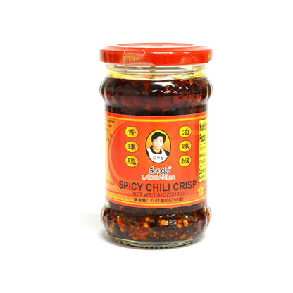 Lao Gan Ma Fiery Chili Crisp Sauce, 7.41 Fl Oz