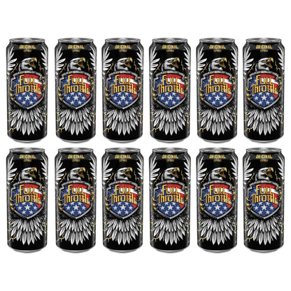 Full Throttle Citrus Energy Drink - Original Flavor | 16 Oz Cans (12-Pack)