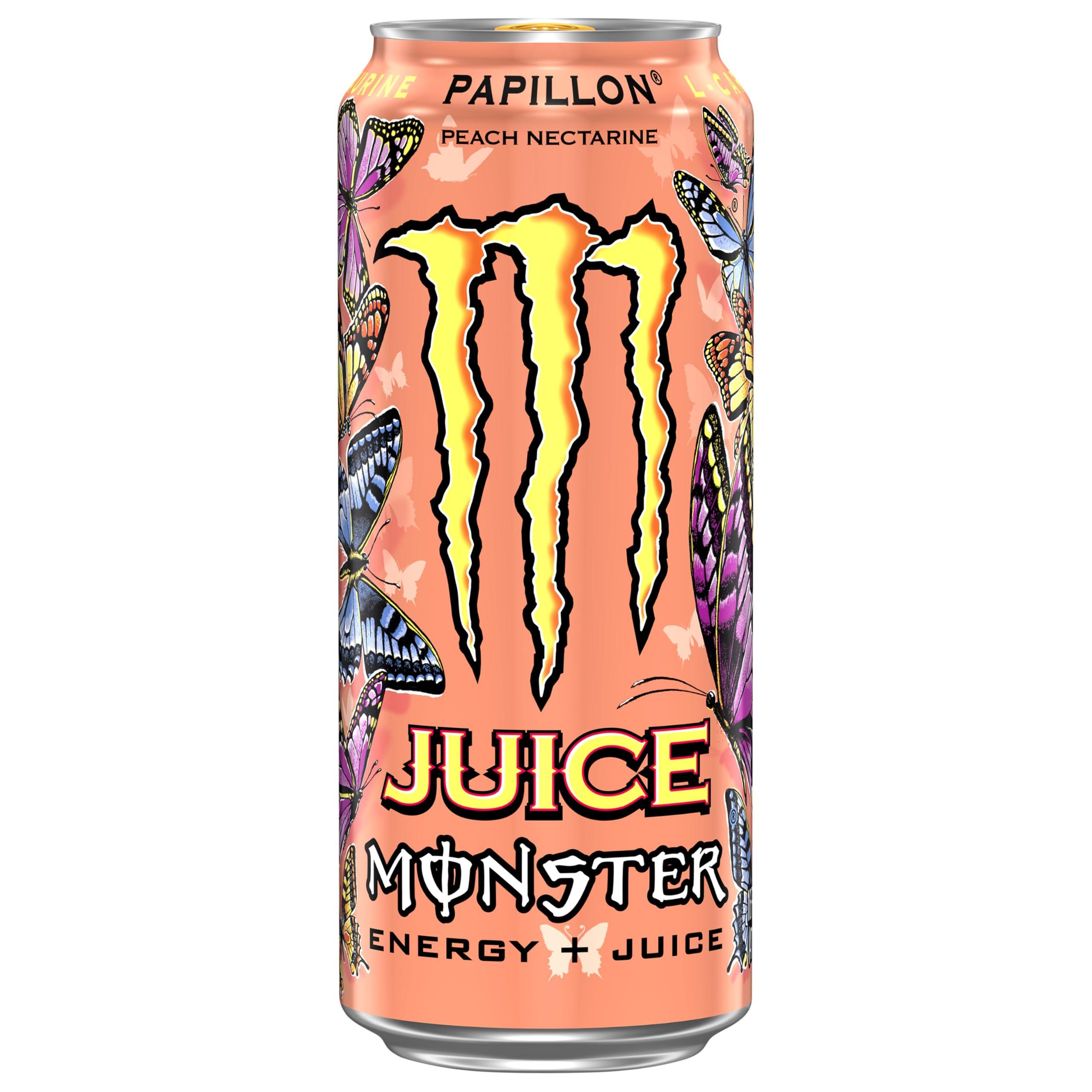 Monster Papillon Juice Infused Energy Drink, 16 fl oz - Monster Energy