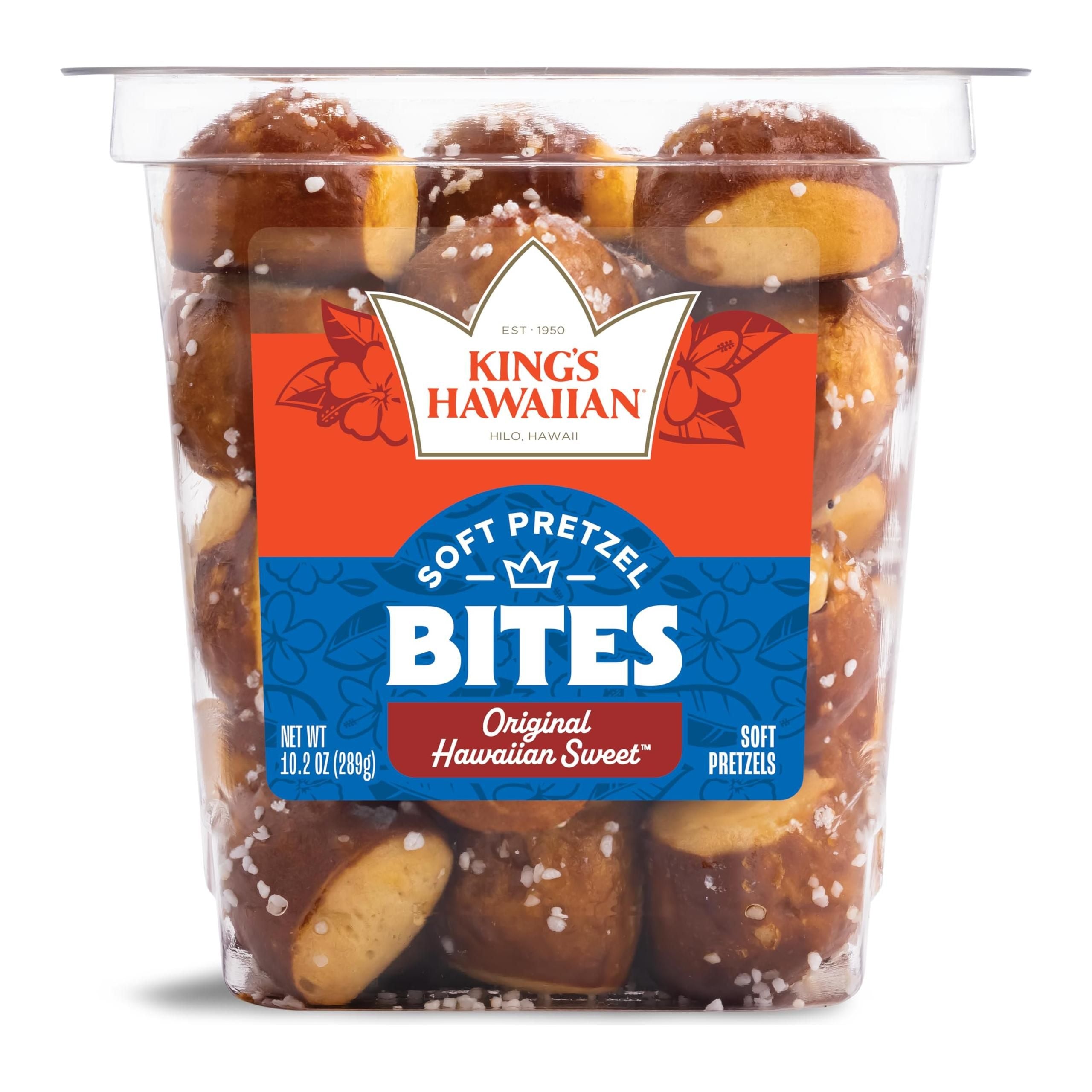 Hawaiian Sweet & Salty Soft Pretzel Bites by King's Hawaiian, 10.2 oz - King's Hawaiian