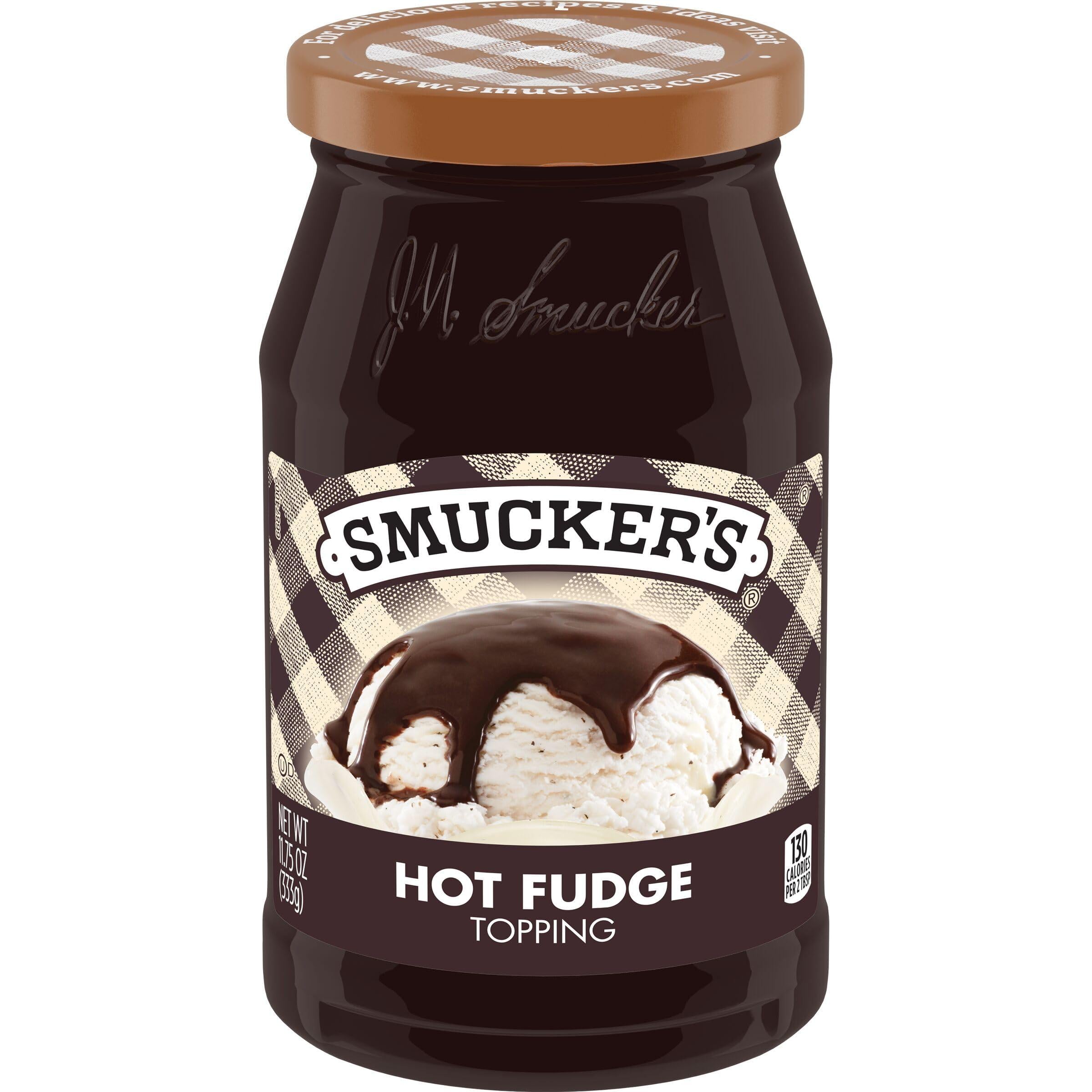 Smucker's Rich Hot Fudge Topping, 11.75 oz Jar - Smucker's