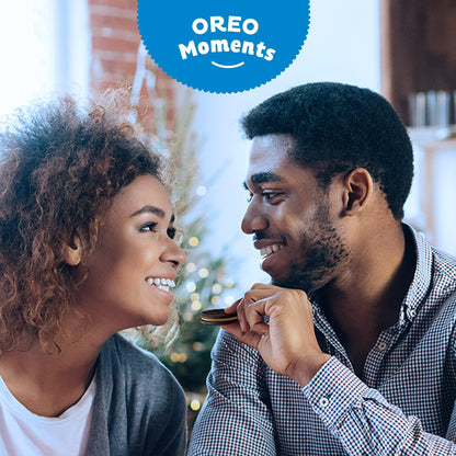 OREO Chocolate Sandwich Cookies with Peanut Butter Creme, Family Size, 17 oz