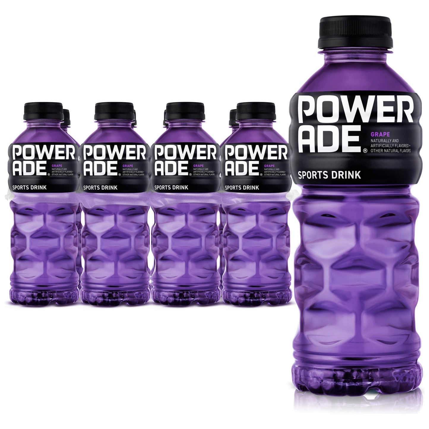 POWERADE Grape Sports Drink, 20 oz Bottles, 8-Pack