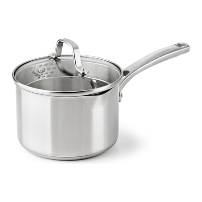 Calphalon Classic Stainless Steel Cookware, Sauce Pan, 2 1/2-quart