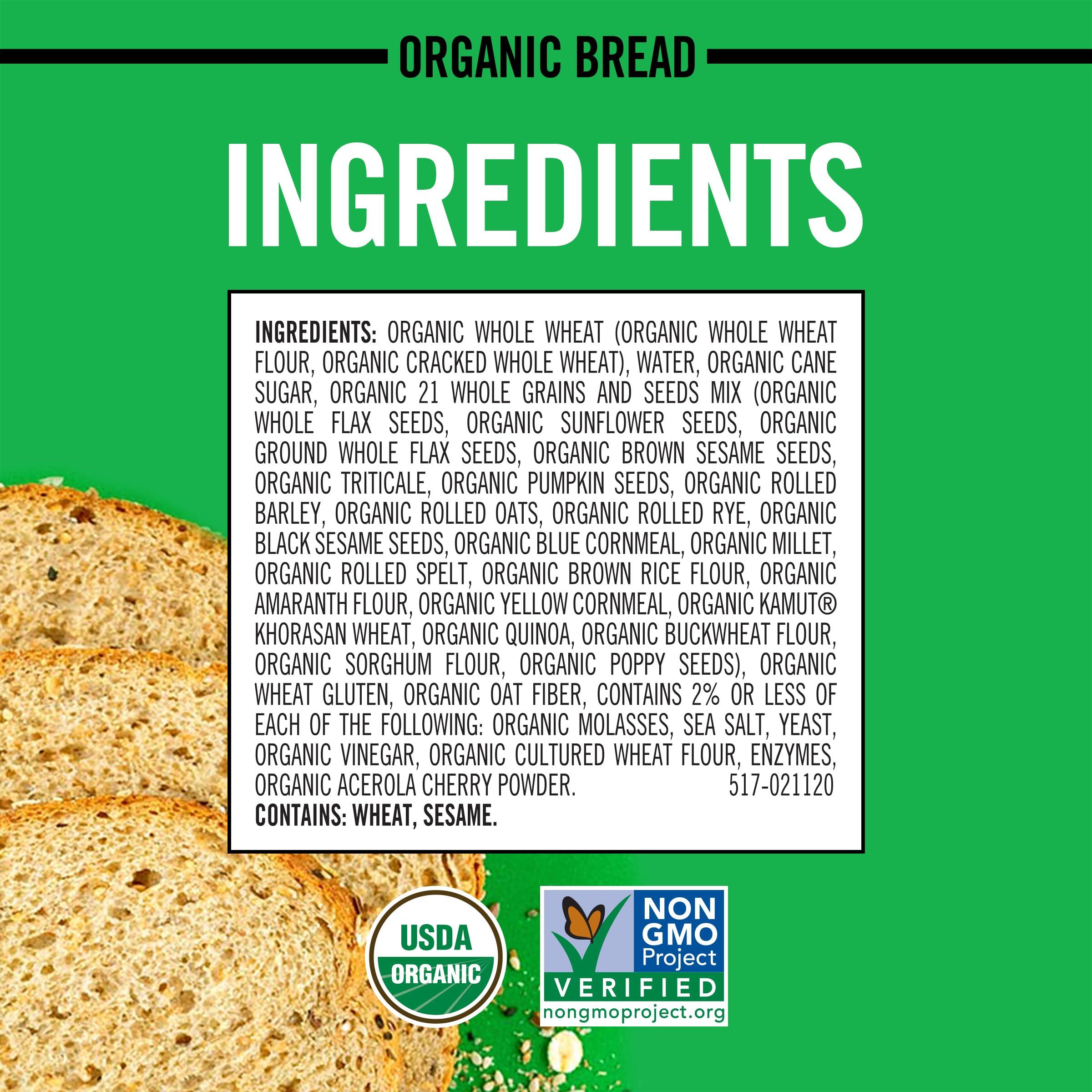 Dave's Killer Bread Organic 21 Grain & Seed Loaf, 27 oz - Dave's Killer Bread