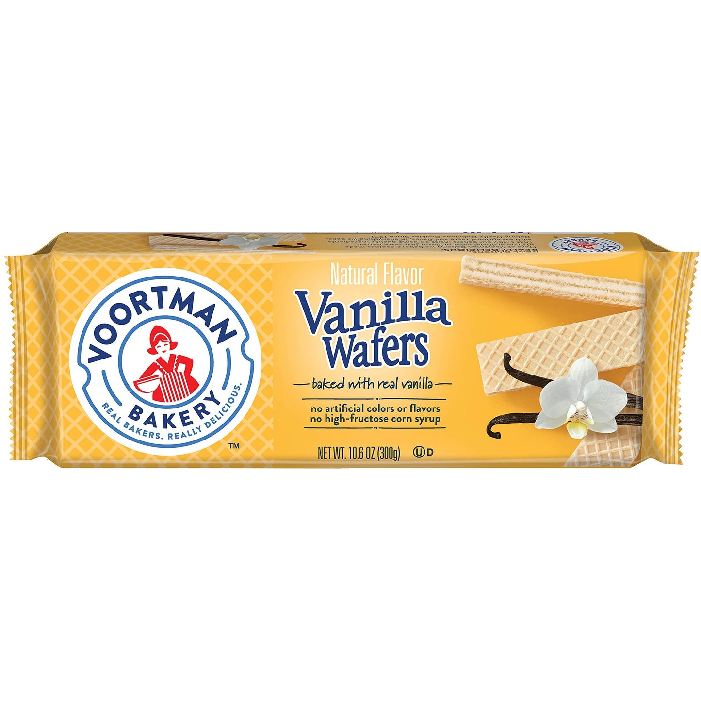 VOORTMAN Bakery Buttery Vanilla Wafer Cookies 10.6 oz