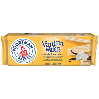 VOORTMAN Bakery Buttery Vanilla Wafer Cookies 10.6 oz