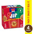 Jif Portable Creamy Peanut Butter Pouches, 5 oz, 4 Pack - Jif