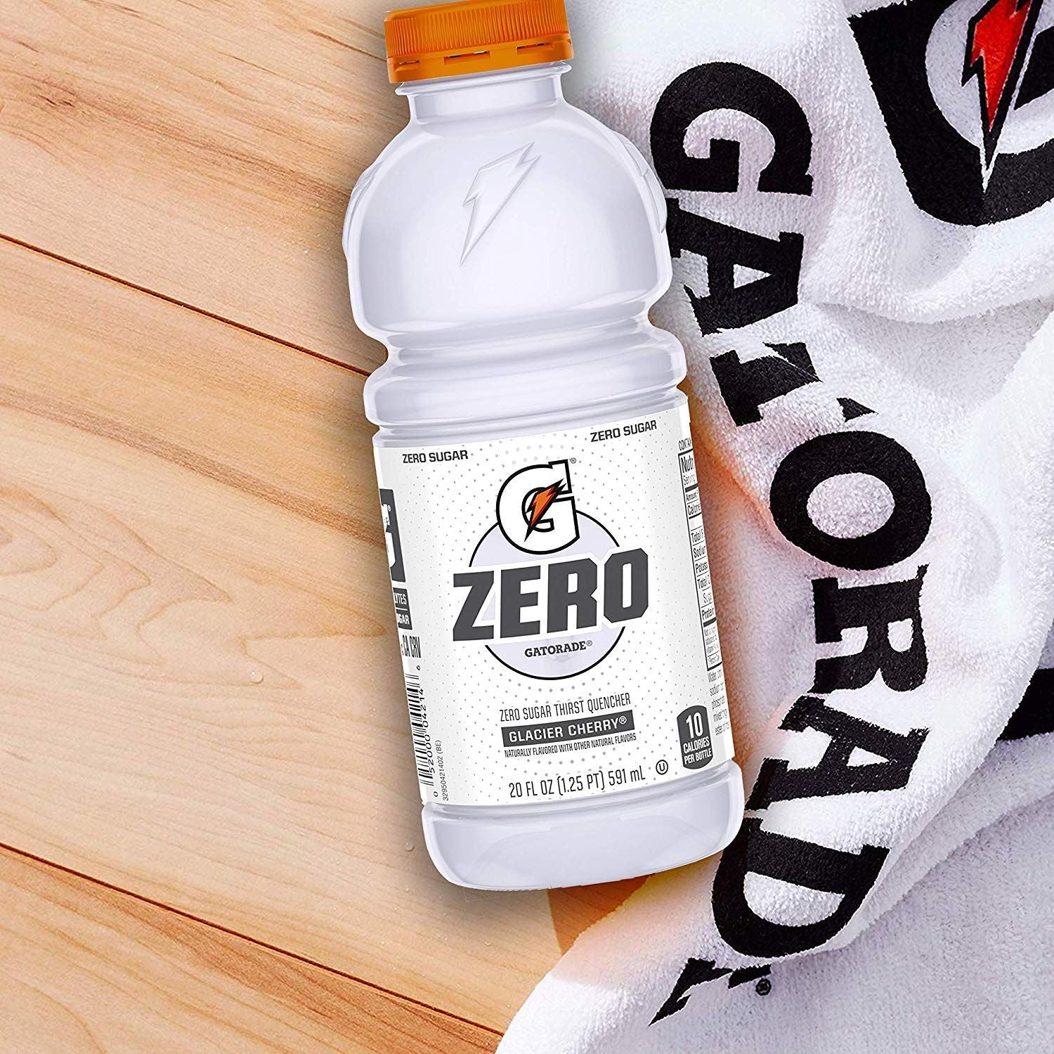 Gatorade G Zero Thirst Quencher, Glacier Cherry, 12 Ounce, 24 Pack - Gatorade